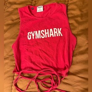 Gymshark Bright Red Sleeveless Top